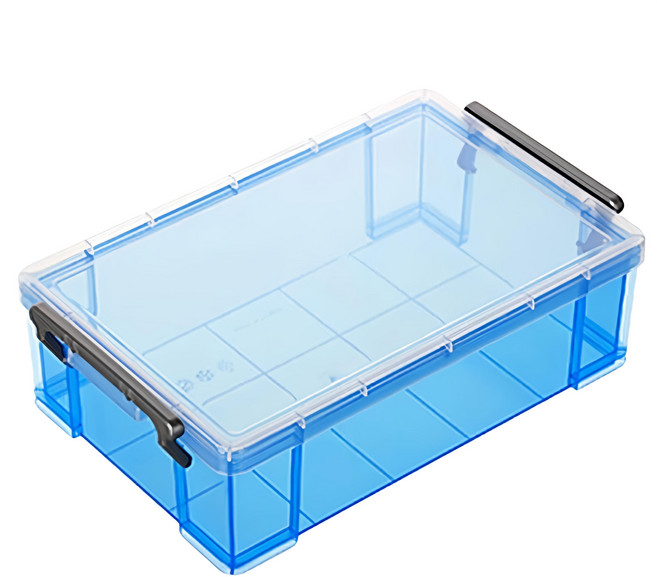 KEYWAY 聯府 嬌點整理盒2號/收納盒/置物盒 24.2 x 15.1 x 7.5cm, 顏色隨機, 2個