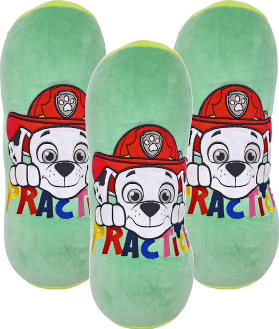 PAW PATROL 汪汪隊立大功 卡通圓形枕 3歲以上, 毛毛, 3個