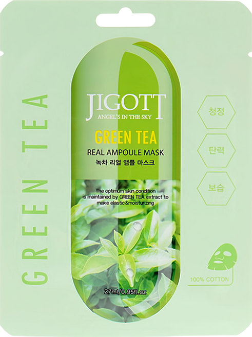 JIGOTT 鎖水保濕安瓶面膜, 15片, 1組