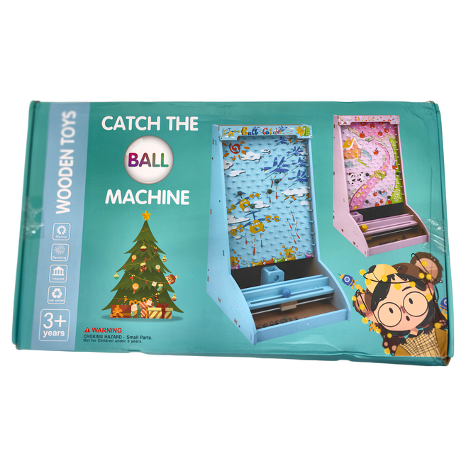 感恩使者 ZHCN2410 手眼協調彈珠檯 DIY材料包 自行組裝 3歲以上, 藍色, 1組