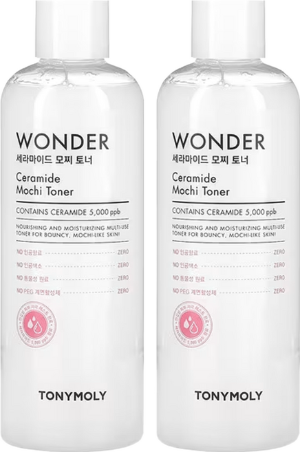 TONYMOLY Wonder系列 神經醯胺保濕化妝水, 500ml, 2瓶