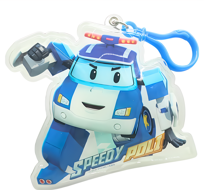 ROBOCAR POLI 波力 兒童背包掛飾, 1個