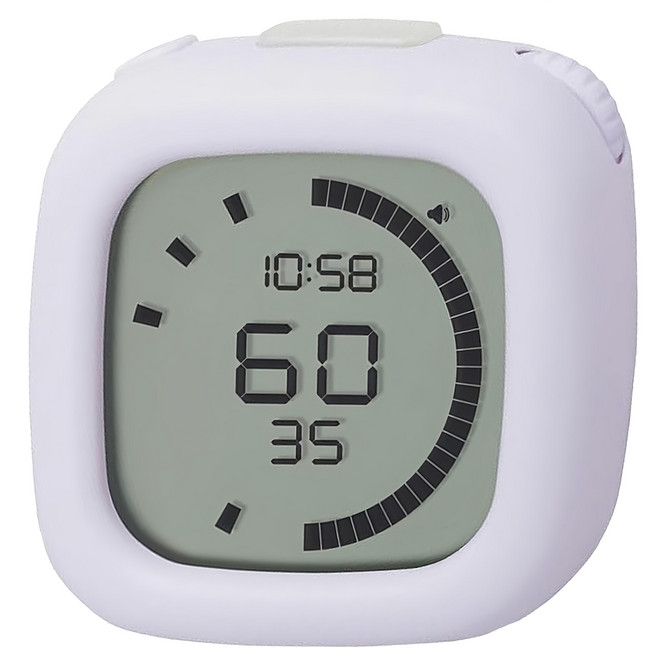 SONIC 電子時鐘倒數計時器 SP-1118, 粉紫色, 1個