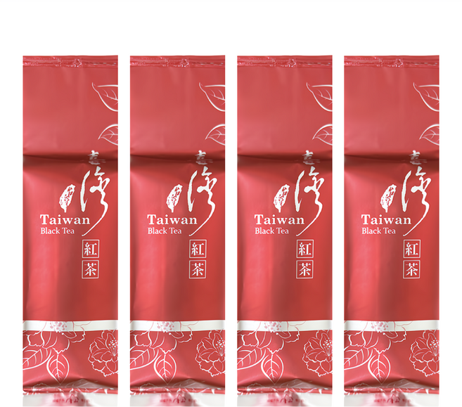 喝茶閒閒 台茶18號紅玉紅茶, 60g, 1包, 4包
