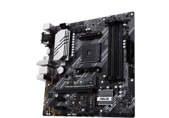 ASUS 華碩 PRIME WIFI 主機板, B550M-A, 1個