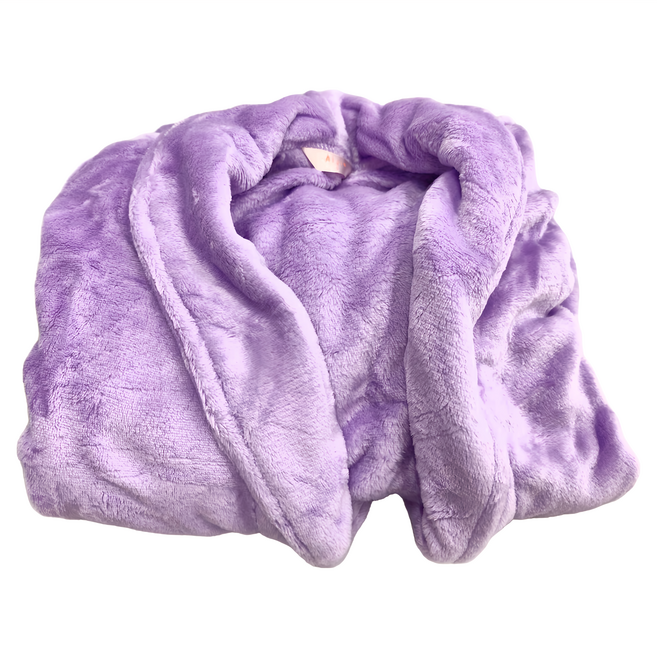 收納王妃 珊瑚絨男女浴袍睡袍