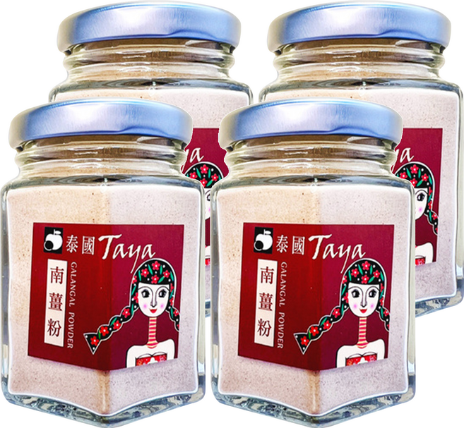 Taya Spices 泰國南薑粉, 4罐, 35g