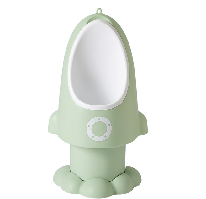 vanibaby 母嬰生活 火箭小便斗 可掛可立可升降, 抹茶綠