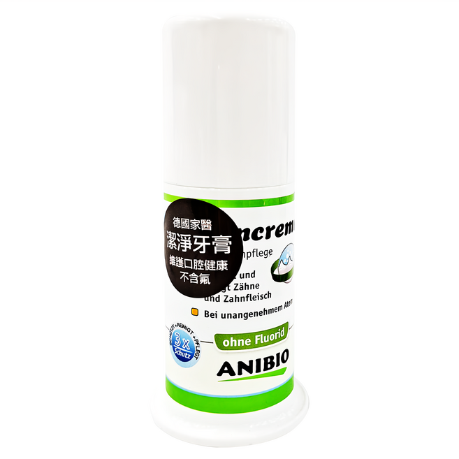 德國家醫 寵物保健系統 Zahncreme 潔淨護牙膏 不含氟, 50g, 1瓶