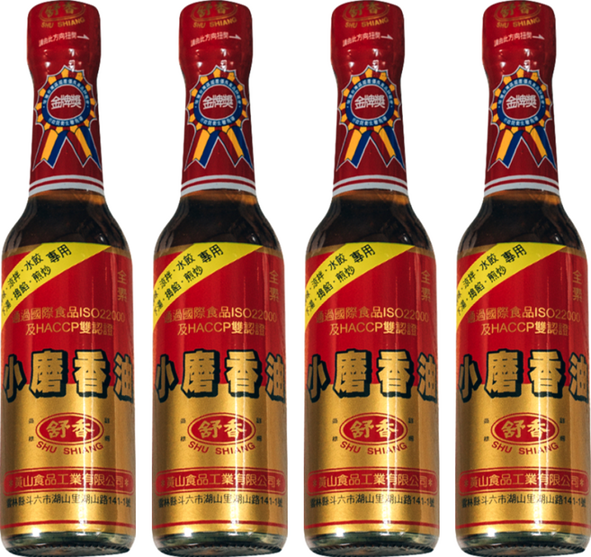 舒香 小磨香油, 220ml, 4瓶