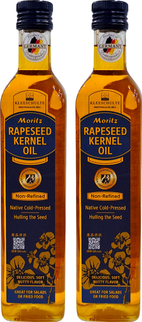 Moritz Oils 冷壓初榨菜籽仁油, 500ml, 2瓶