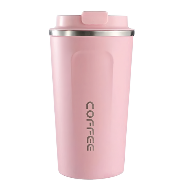 BOACUP 保溫咖啡杯, 粉色, 510ml, 1個