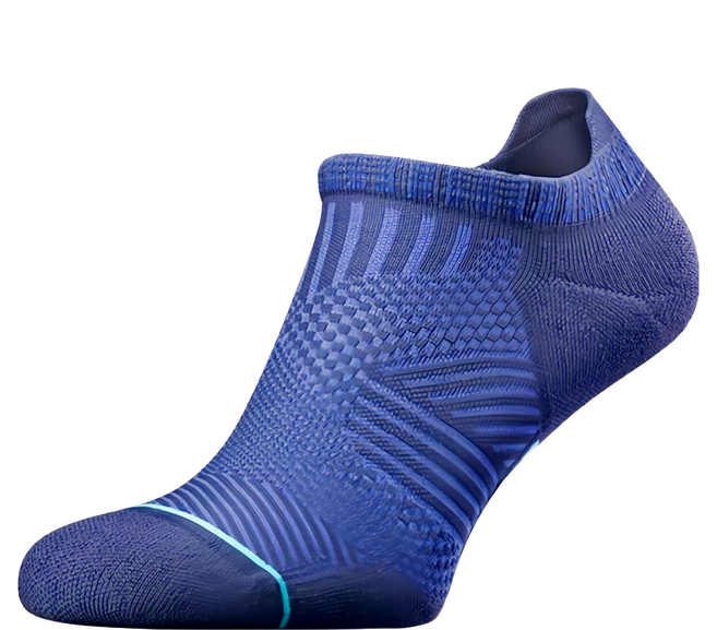 ROCKAY Accelerate Socks 競速超短筒機能襪, Navy + Blue, 1雙