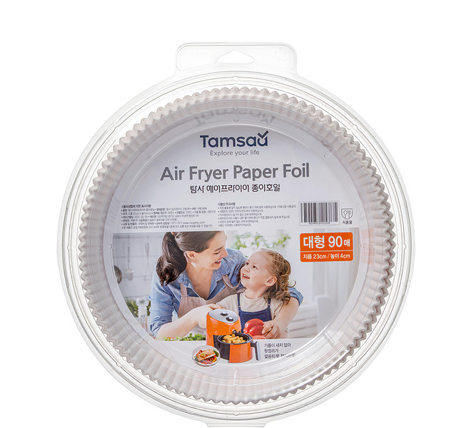 Tamsaa 氣炸鍋烘焙紙 90張, 1組