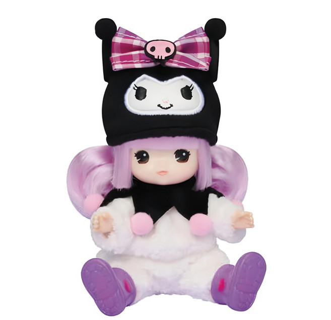 MIMI WORLD Mimi Sanrio 迷你小娃娃, 酷洛米 紫色, 1個