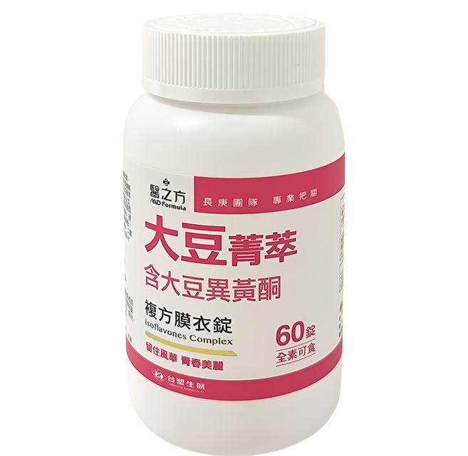 台塑生醫 MD Formula 醫之方 大豆菁萃複方膜衣錠, 60顆, 1瓶