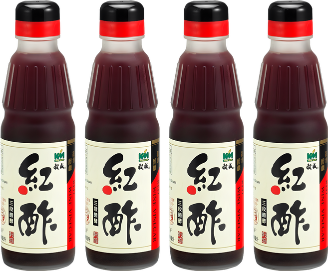 KOKUMORI 穀盛 紅醋, 300ml, 4瓶