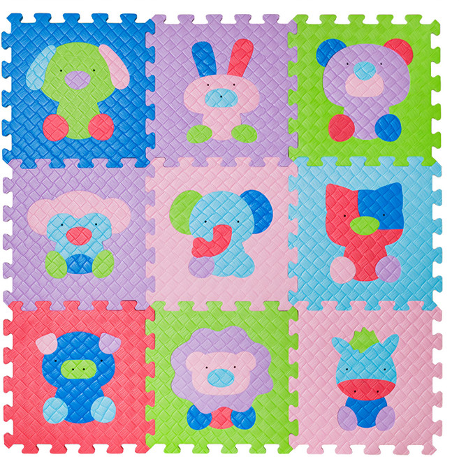 PMU 必美優 巧拼地墊, 動物方程式, 1組