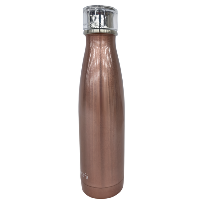Rico 瑞可 304流線易開瓶 LV-500, 粉紅色, 500ml, 1個