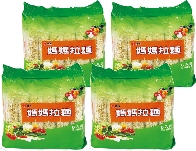 維力 媽媽拉麵, 420g, 4袋