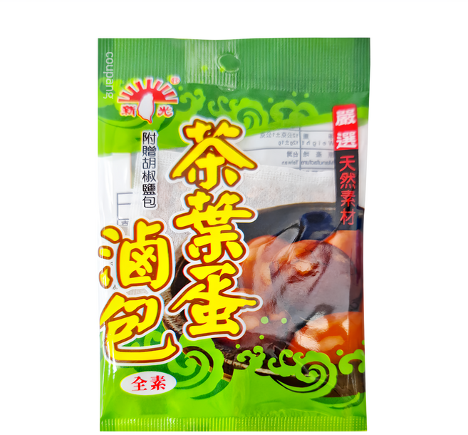 新光洋菜 茶葉蛋滷包 附贈胡椒鹽包 全素, 12g, 1包