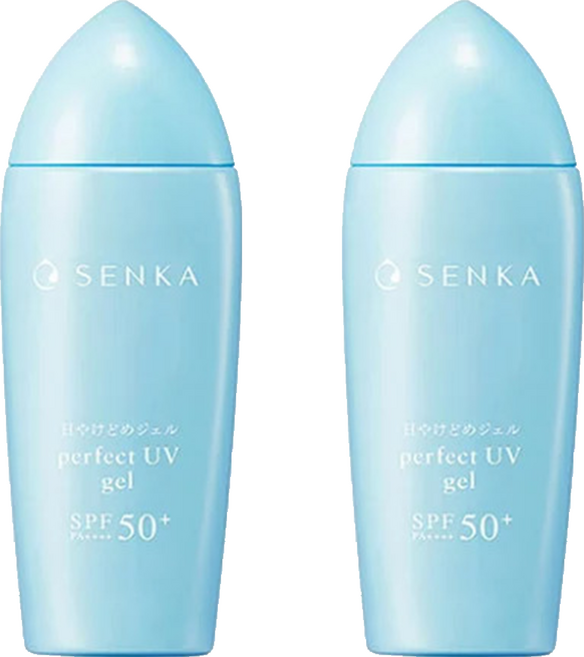 SENKA 專科 台灣公司貨 全效水感防曬水凝乳, 80ml, 2瓶