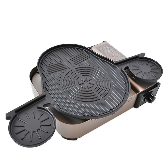 Lifecode 生活密碼 WASHAMI台灣設計鑄鐵烤盤 獨家不沾 (747飛機烤盤), 1個