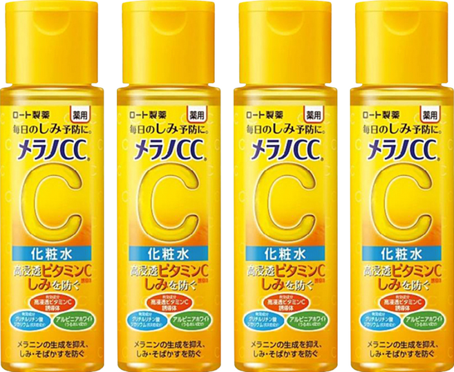 Melano CC 台灣公司貨 高純度維他命C美白化妝水, 170ml, 4件