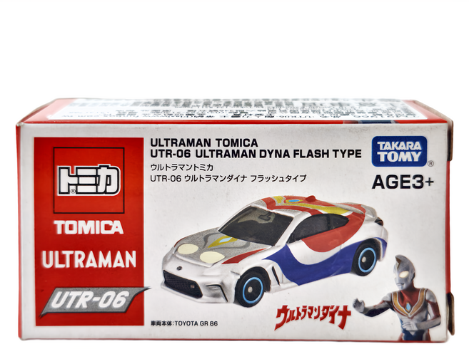 TOMICA UTR06-超人力霸王 TM91966 3歲以上適用, 帝納 多色, 1個