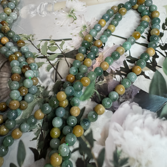 天然緬甸玉項鍊 緬甸玉手串