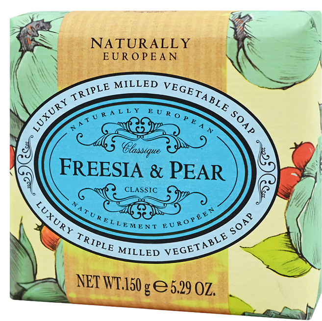 SOMERSET 自然歐洲乳油木香皂 英國梨+小蒼蘭, 150g, 1個