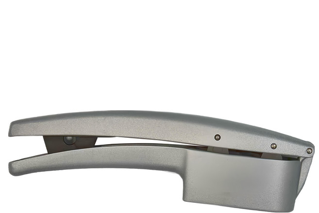 壓蒜器 蒜蓉蒜片兩用, 銀色, 1個