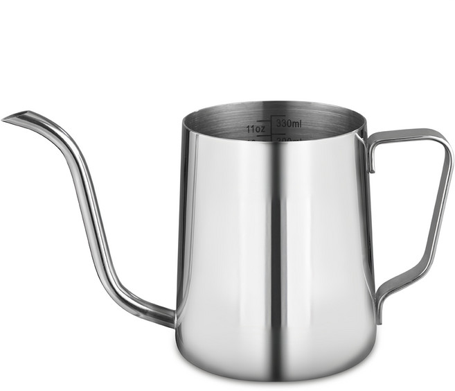 bella cuisine 不鏽鋼手沖咖啡壺, 350ml, 1個, 手沖壺