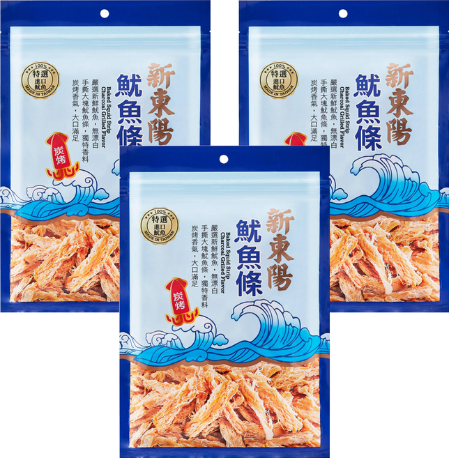 新東陽 魷魚條 炭燒風味