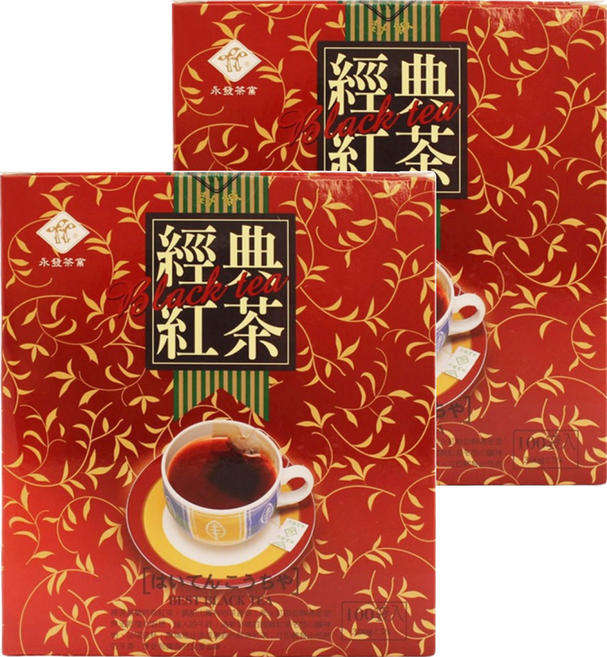 永發茗茶 經典紅茶, 2g, 100包, 2盒