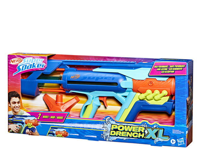 Hasbro 孩之寶 NERF 樂活打擊 超威水槍 超強水力XL激戰款, 1個