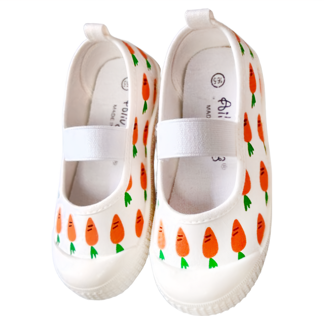 AiLvYang 愛綠羊 鬆緊套鞋帆布鞋/幼稚園室內鞋/休閒鞋/兒童鞋