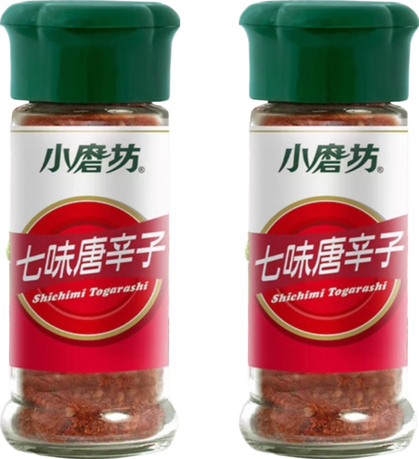 小磨坊 七味唐辛子, 25g, 2瓶