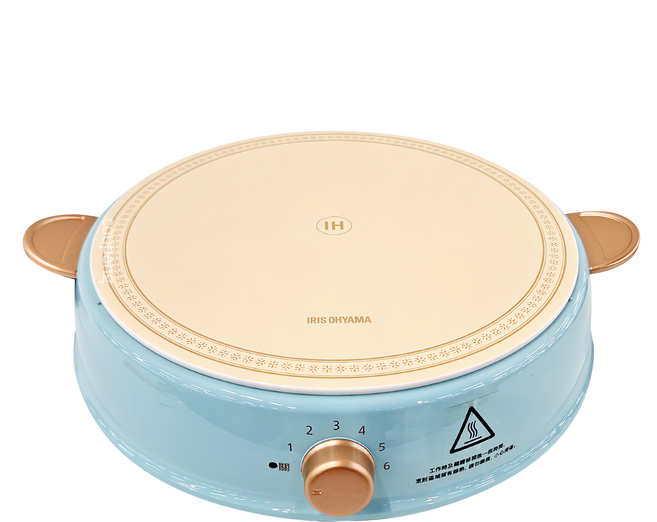 IRIS OHYAMA 愛麗思歐雅瑪 電磁爐 湖水藍, IHL-R14C, 普通型