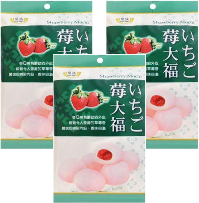 Royal Family 皇族 草莓大福, 120g, 3包