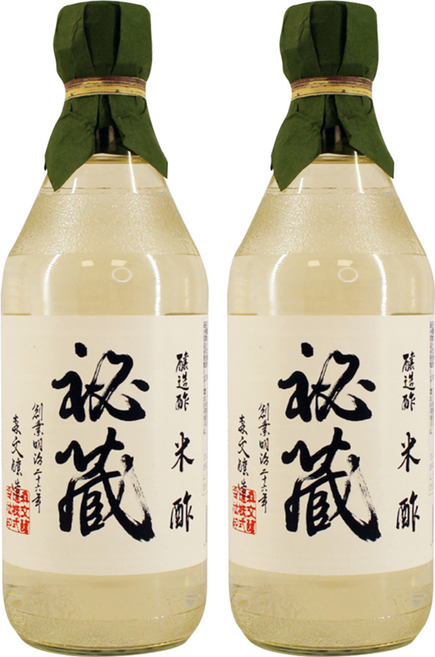 MORIBUN 森文釀造 秘藏米醋, 500ml, 2瓶