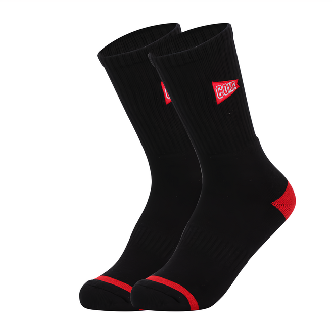 RITE 可口可樂 LOGO襪 US 8-11 100%棉