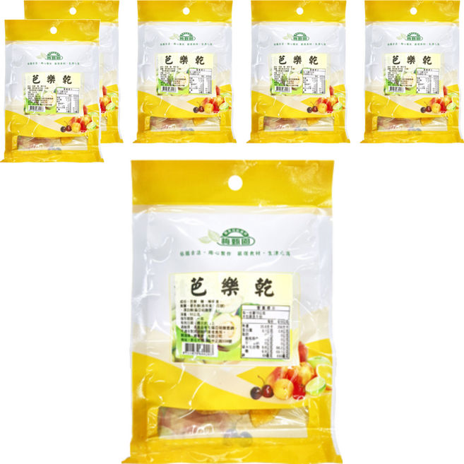 梅甄園 芭樂乾, 50g, 6包