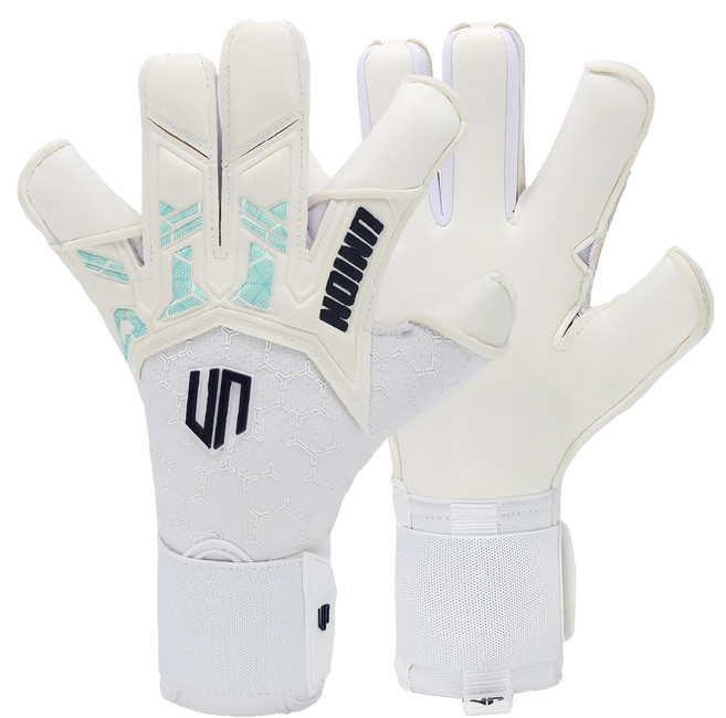 GKUNIONKOREA Dominator Pro Tight 白色守門員手套 UN2503-020, 1組, 白色