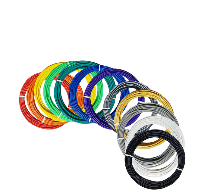 Qpen 低溫 3D筆 PCL 耗材 12色組, 1組, 多色