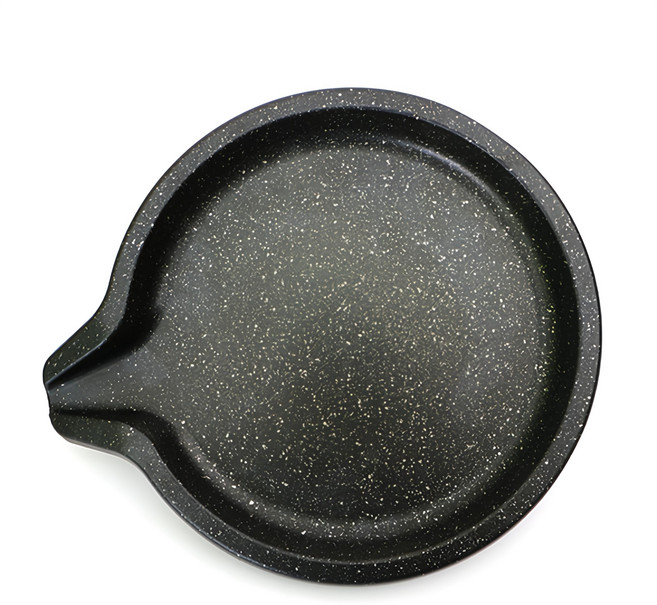 德興 鑄鐵現代圓形烤盤 大號 7.5毫米, 1個, 410mm