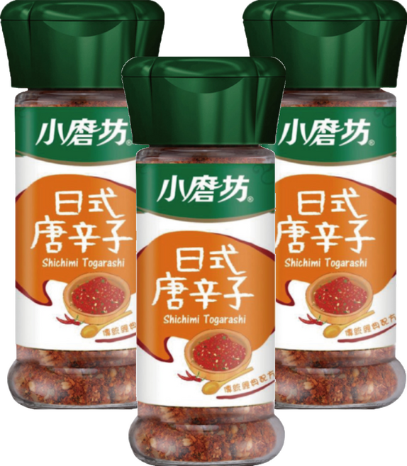小磨坊 日式唐辛子, 21g, 3瓶