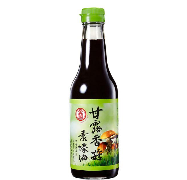 金蘭 甘露香菇素蠔油, 500ml, 1瓶