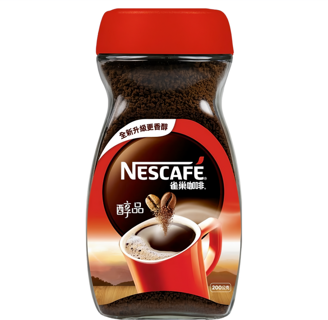 NESCAFE 雀巢咖啡 醇品風味, 200g, 1入, 1罐