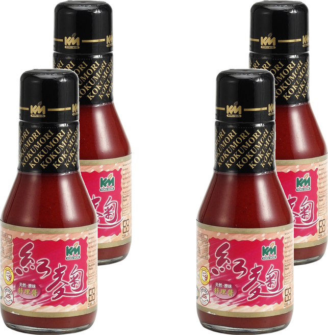 KOKUMORI 穀盛 紅麴料理醬, 235g, 4瓶